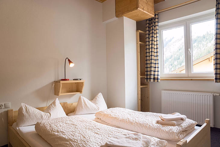 Doppelzimmer für Pädagogen und Begleitpersonal