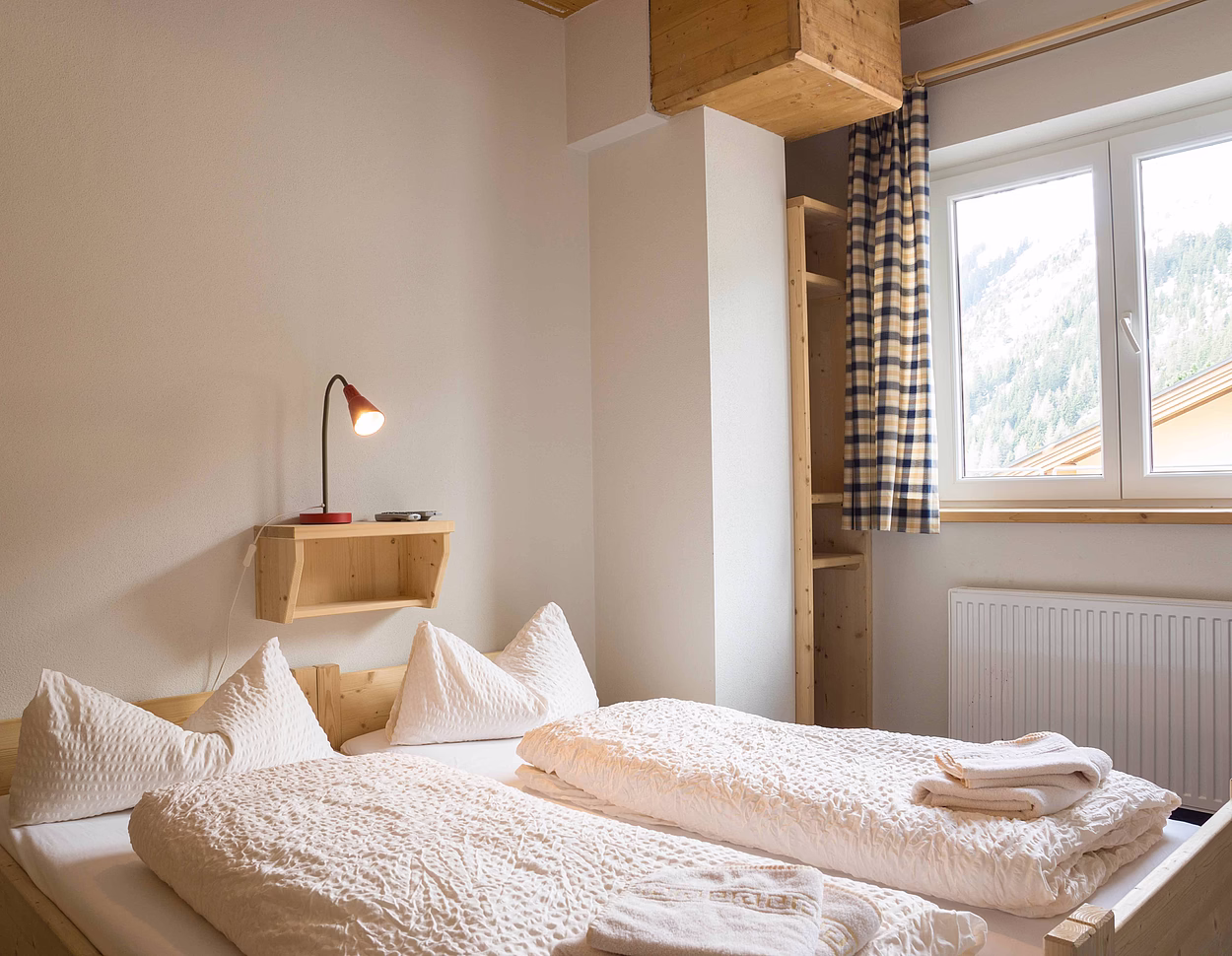 Doppelzimmer für Pädagogen und Begleitpersonal