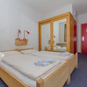 Double room in the Alpincenter